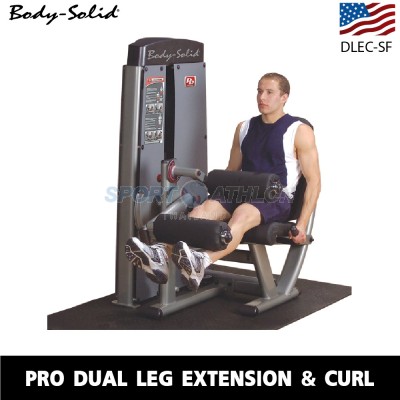 BODY-SOLID PRO DUAL LEG EXTENSION & CURL DLEC-SF