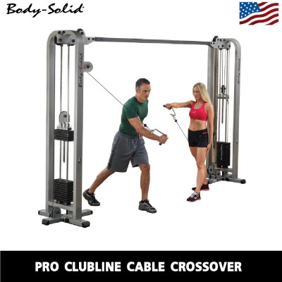 BODY-SOLID PRO CLUBLINE CABLE CROSSOVER SCC1200G