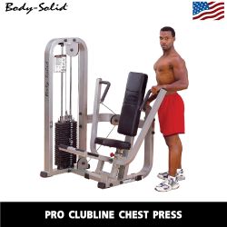 BODY-SOLID PRO CLUBLINE CHEST PRESS SBP100G-2